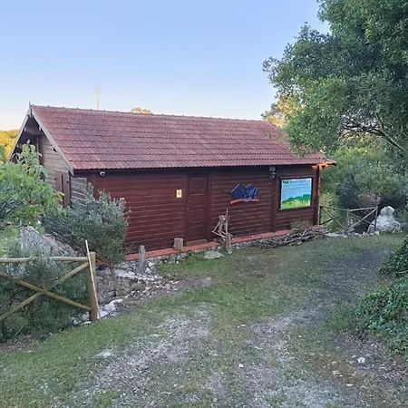 Kır Evi Quinta Do Castelo - Casa De Madeira Reguengo Grande